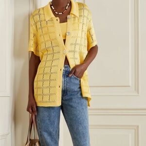 Calle Del Mar crochet shirt